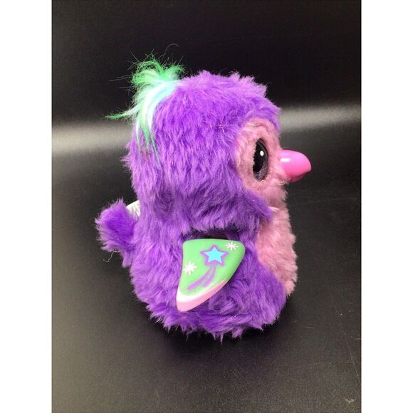 Hatchimal Penguala Penguin Purple And Pink Interactive Spinmaster Toys Plush - Picture 2 of 6